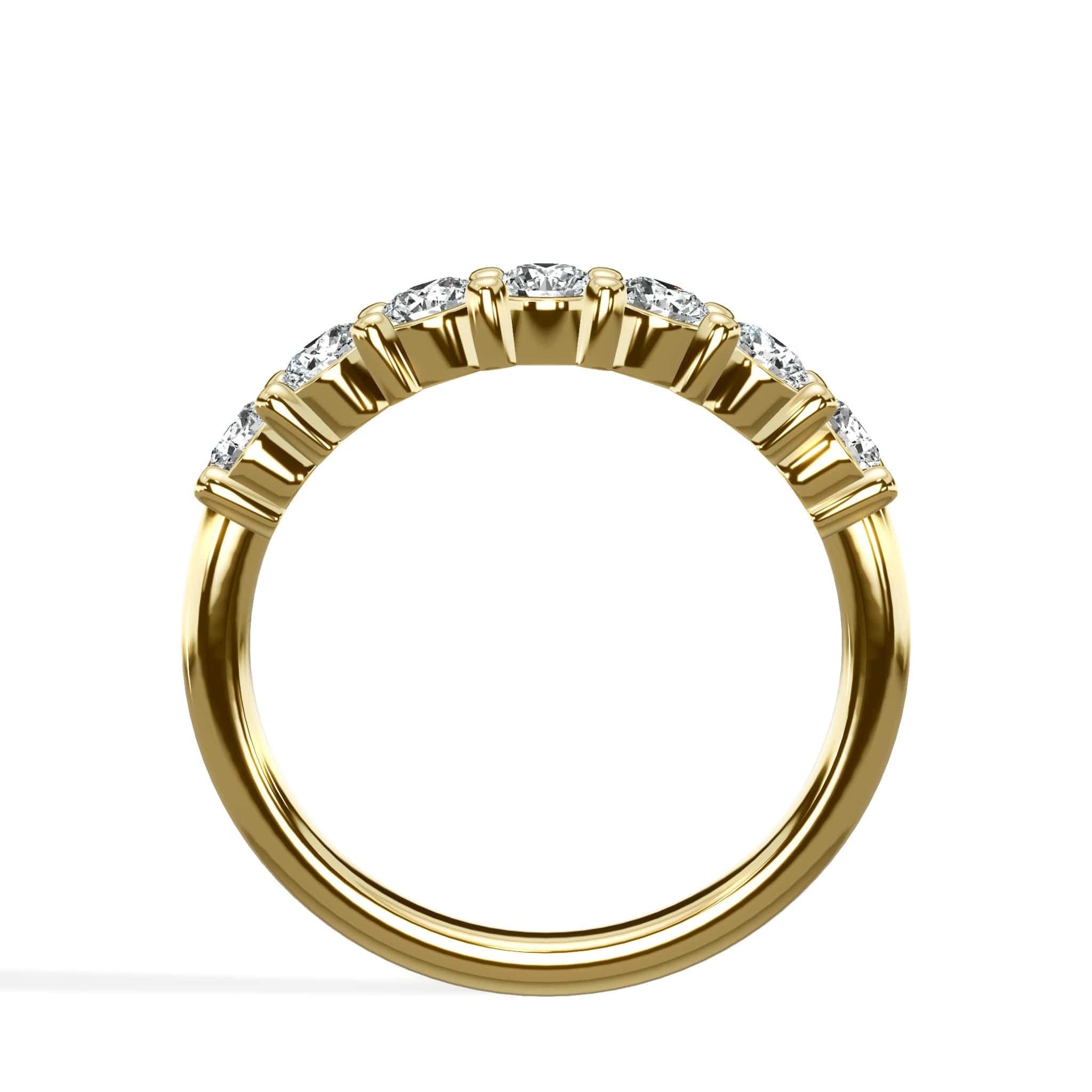 1.00 ct Seven Stone Round Cut Diamond Band - Image 3