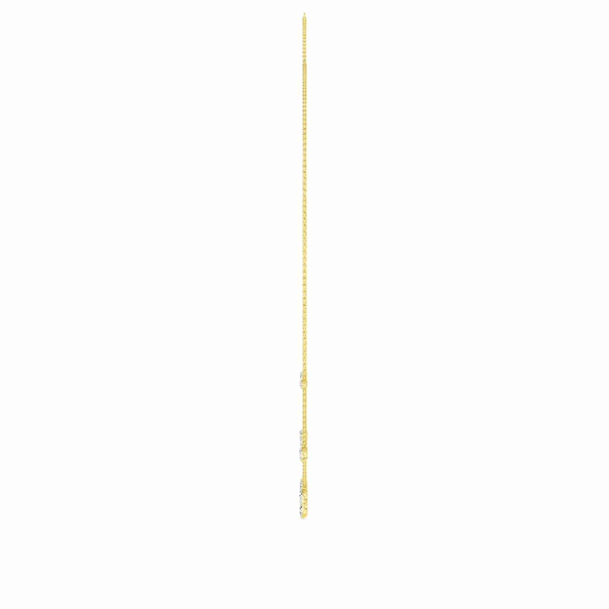 1.58 Carat Two-Layer Marquise Lab Grown Diamond Necklace - Image 10