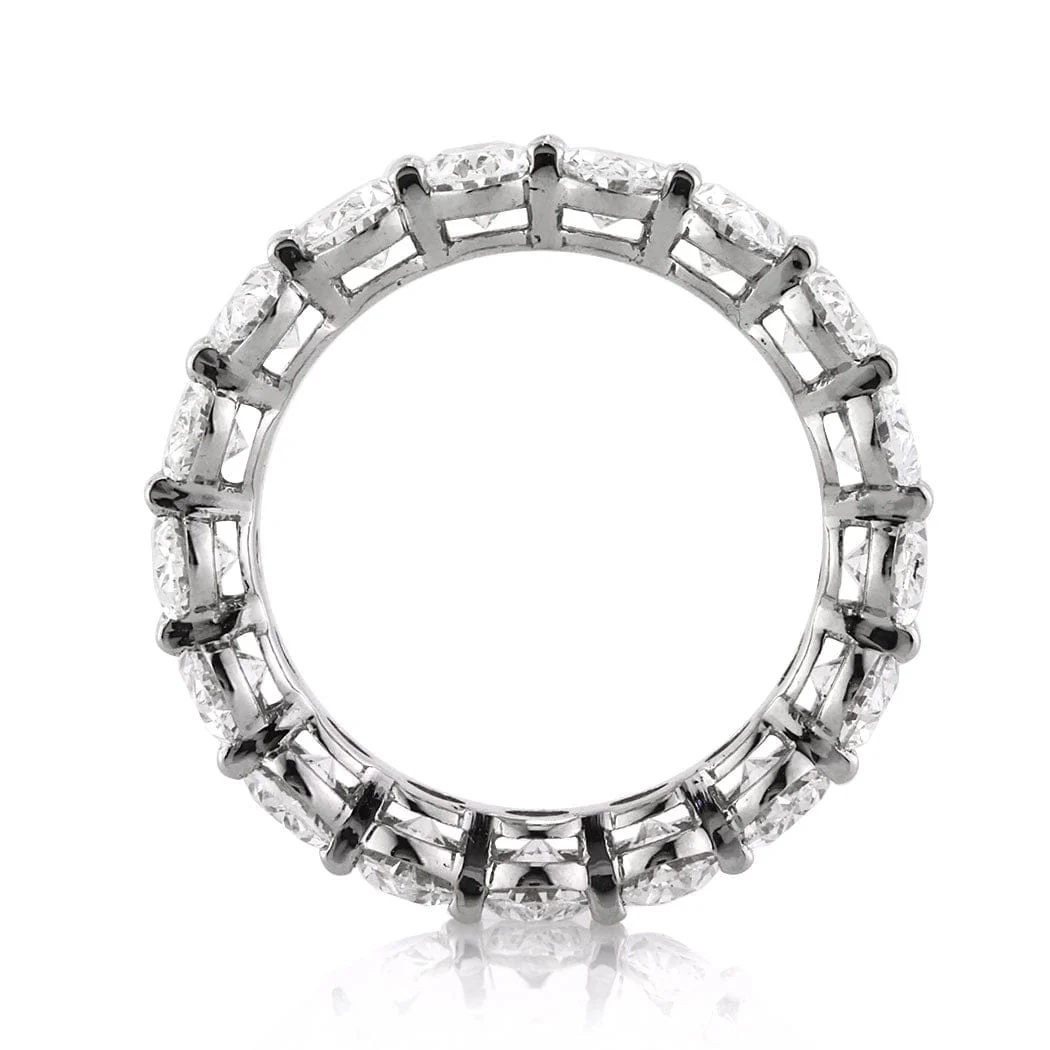 7 ct Oval Cut Diamond Eternity Band - Image 5