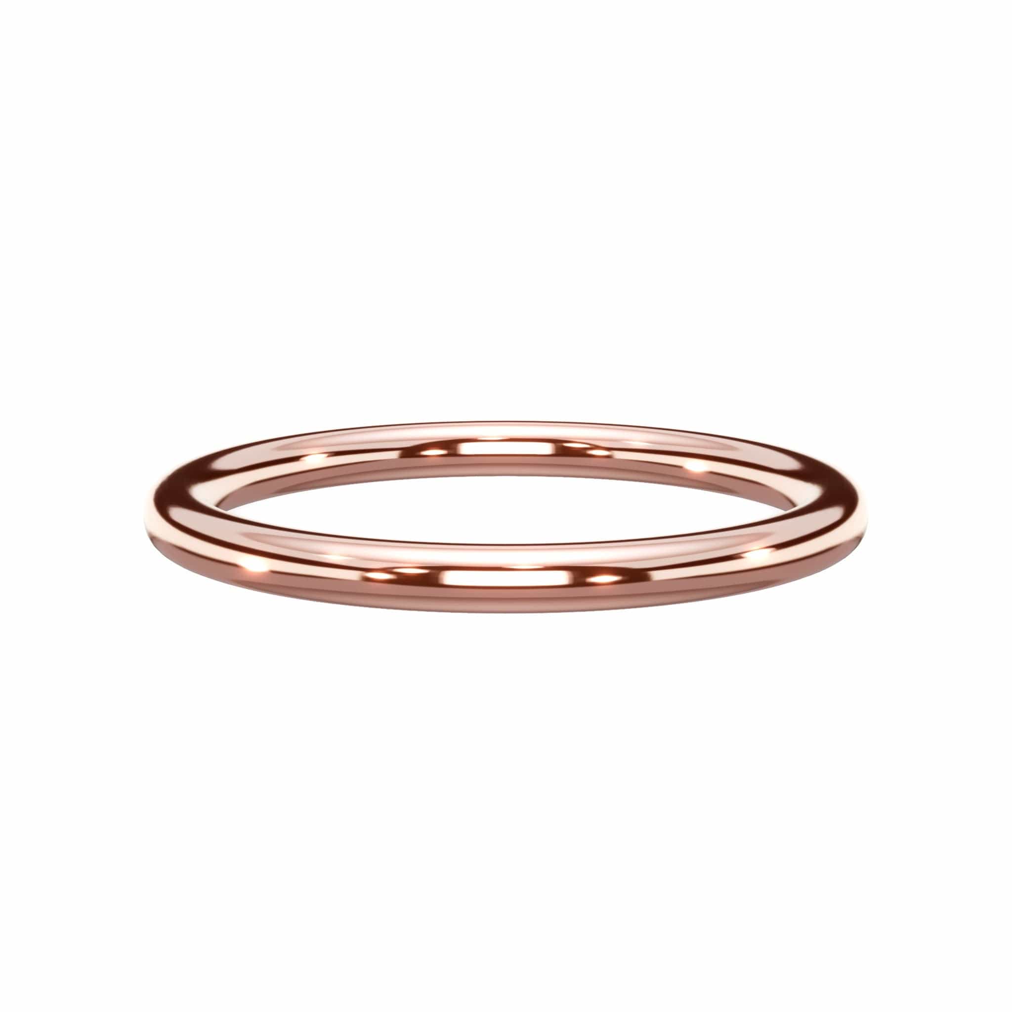 1.80mm Comfort Fit Wedding Ring In 14K Gold Or Platinum - Image 8