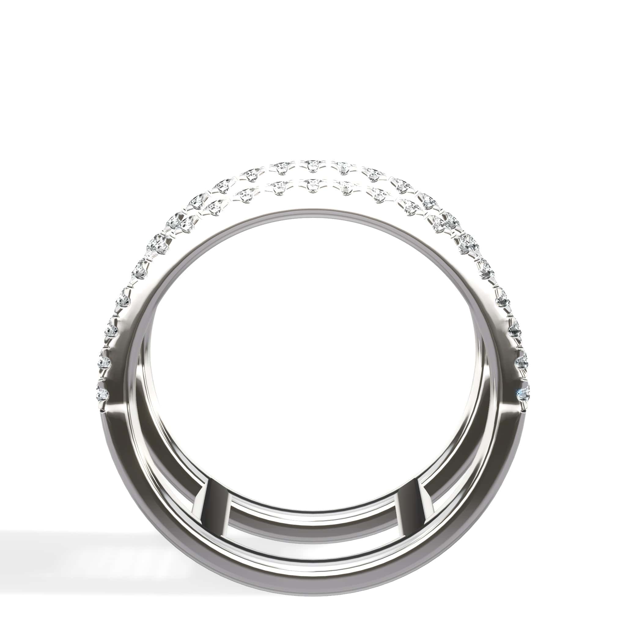 Double Band Diamond Ring - Image 10